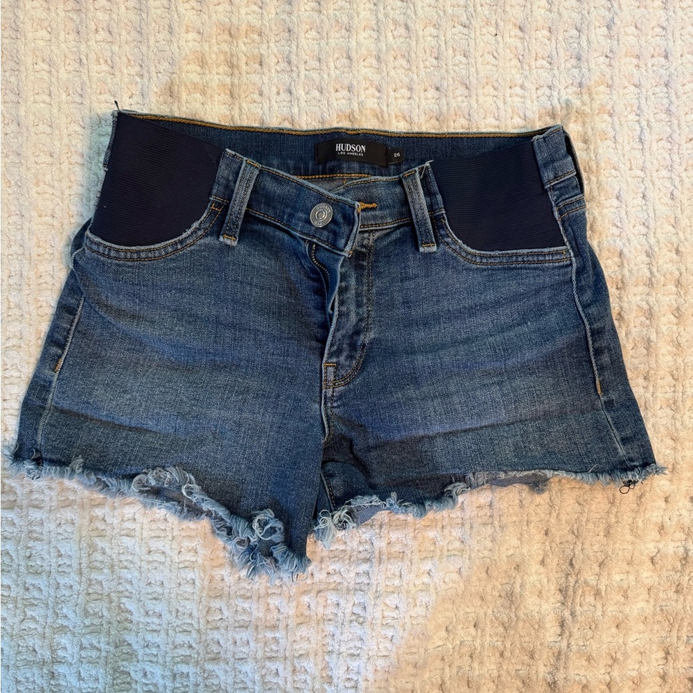 Hudson Gemma Maternity Jean Shorts 26